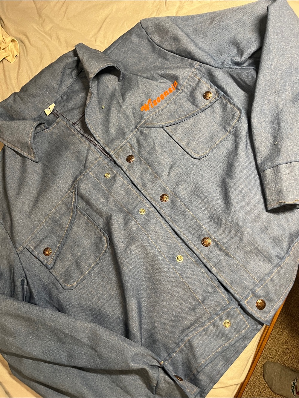 Vintage Jean jacket from Wisconsin